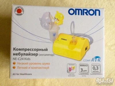 Лот: 8652829. Фото: 1. Небулайзер (ингалятор) Omron... Оборудование
