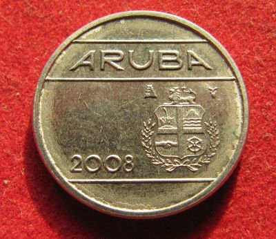 Лот: 19835940. Фото: 1. Аруба 10 центов, 2008 г. Остальные страны