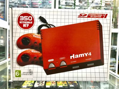 Лот: 3289438. Фото: 1. HAMY 4 ( Dendy + Sega ) Игровая... Игровые приставки, консоли