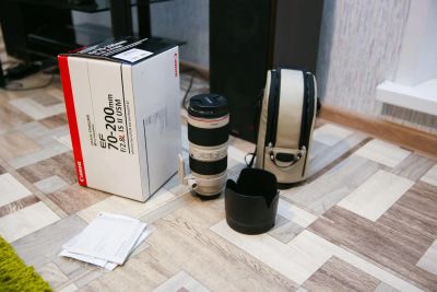 Лот: 10954023. Фото: 1. Canon 70-200/2.8 ll. Объективы
