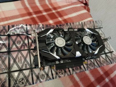 Лот: 19452030. Фото: 1. MSI GeForce GTX 1050 Ti. Видеокарты