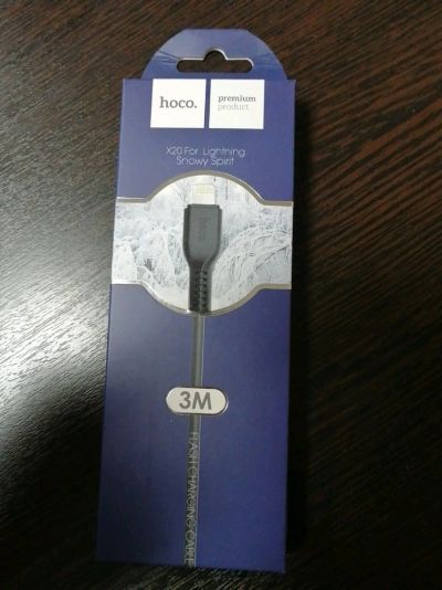 Лот: 15165924. Фото: 1. Дата-кабель USB HOCO для Apple... Дата-кабели, переходники