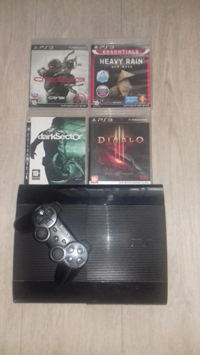 Лот: 9117689. Фото: 1. PS 3. Игровые приставки, консоли