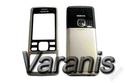 Лот: 1094668. Фото: 1. Корпус Nokia 6300 silver серебро. Корпуса, клавиатуры, кнопки