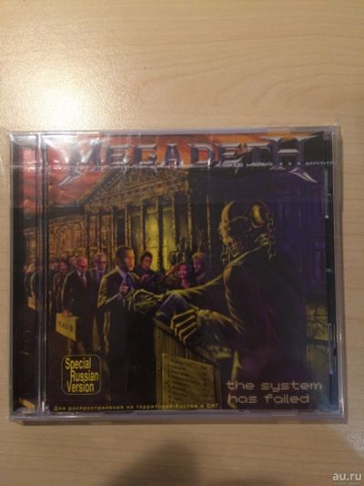 Лот: 17076452. Фото: 1. Megadeth (лицензия). Аудиозаписи
