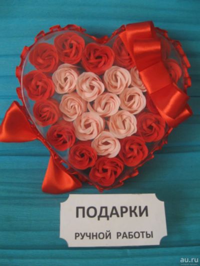Лот: 9027852. Фото: 1. розы красные, розовые из МЫЛА... Мыло ручной работы