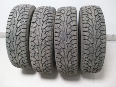 Лот: 3190532. Фото: 1. Зимняя шипованная резина Hankook... Шины