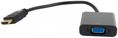 Лот: 23233372. Фото: 1. Переходник конвертер HDMI - VGA... Шлейфы, кабели, переходники