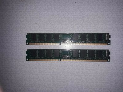 Лот: 16519419. Фото: 1. (2шт.) 4Gb DDR3-1333 DIMM Kingston... Оперативная память