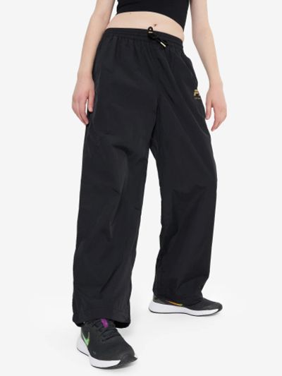 Лот: 24789146. Фото: 1. Брюки для девочек FILA, Черный. Спортивные брюки, штаны