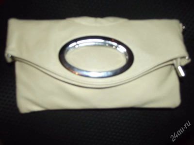 Лот: 1762281. Фото: 1. клатч белый. Сумки