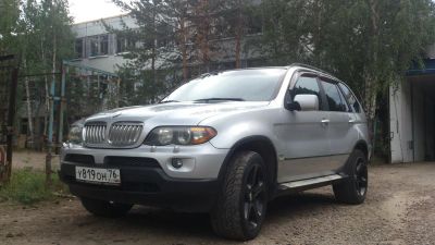 Лот: 6895957. Фото: 1. Классика-BMW-Х5,черный кожанный... Автомобили