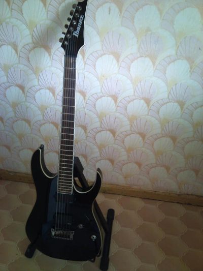 Лот: 4506132. Фото: 1. Ibanez iron label RGIR20FE-BK. Гитары