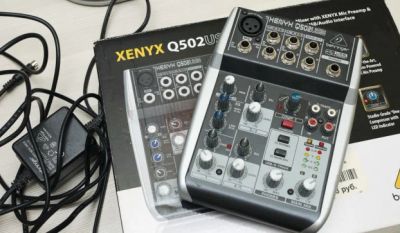Лот: 14069853. Фото: 1. Behringer xenyx Q502usb. Микшеры, предусилители, микрофонные эффекты