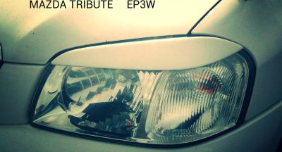 Лот: 3861936. Фото: 1. Реснички на фары Mazda Tribute... Детали тюнинга