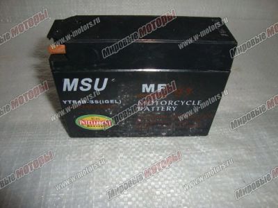 Лот: 5840684. Фото: 1. Аккумулятор 12В 4Ач MSU YTR4B-BS... Запчасти