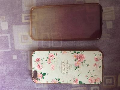 Лот: 13429715. Фото: 1. Два чехла iPhone 6-6s силиконовые. Чехлы, бамперы