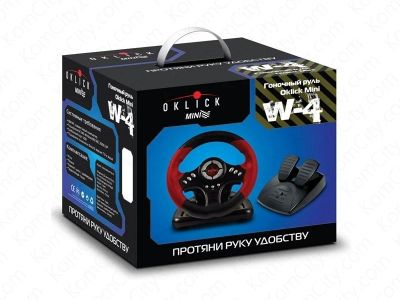 Лот: 6300559. Фото: 1. руль oklick w-4 mini. Рули, джойстики