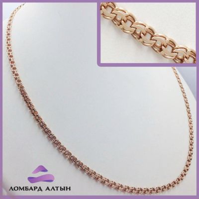 Лот: 8040002. Фото: 1. Золотая цепь 585 пробы. Вес 14... Цепочки