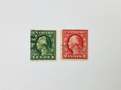 Лот: 23964002. Фото: 1. Стандарт. Джордж Вашингтон, первый... Марки