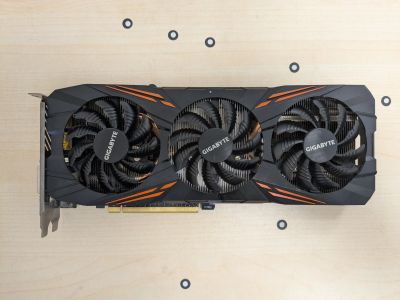 Лот: 25524269. Фото: 1. Видеокарта Nvidia Gtx 1070 Ti... Видеокарты