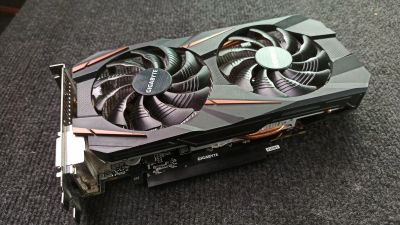 Лот: 16348227. Фото: 1. Gigabyte Geforce 1060 Wildforce... Видеокарты