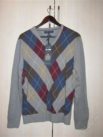 Лот: 2383063. Фото: 1. Новый свитер tommy hilfiger. Свитеры, толстовки, худи