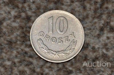 Лот: 10701546. Фото: 1. Польша. 10 грошей 1949 года. Медно-никель... Европа