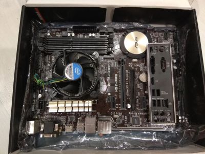 Лот: 14848844. Фото: 1. Asus H97-Pro + Pentium G3250 box. Материнские платы