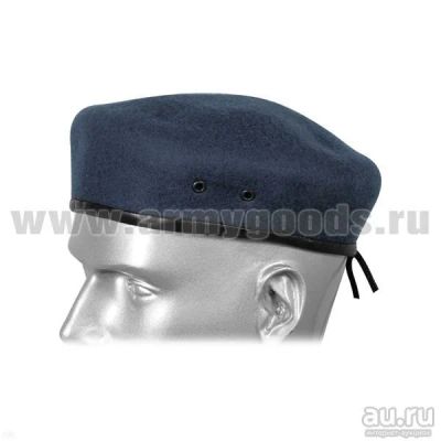 Лот: 13598211. Фото: 1. Берет бесшовный синий (58). Униформа