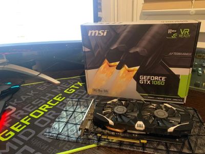 Лот: 14528822. Фото: 1. Msi Geforce Gtx 1060 6gb Dual... Видеокарты