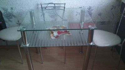 Лот: 3433618. Фото: 1. Продам обеденный стол! Срочно!. Столы, стулья, обеденные группы