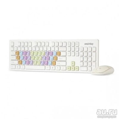 Лот: 14903220. Фото: 1. Комплект SmartBuy SBC-218346AG-W... Клавиатуры и мыши