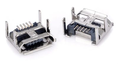 Лот: 13352681. Фото: 1. Разъём (гнездо) micro USB вариант... Разъёмы