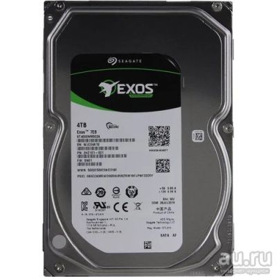 Лот: 18568287. Фото: 1. HDD 4 Tb SATA 6Gb/s Seagate Exos... Жёсткие диски