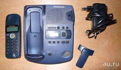 Лот: 15225510. Фото: 1. Цифровой (DECT) беспроводный телефон-автоответчик... DECT и радиотелефоны