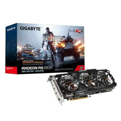 Лот: 6621688. Фото: 1. Видеокарта Gigabyte Radeon R9... Видеокарты