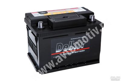 Лот: 15874879. Фото: 1. аккумулятор DELKоR Euro 61.0 LB2... Аккумуляторы