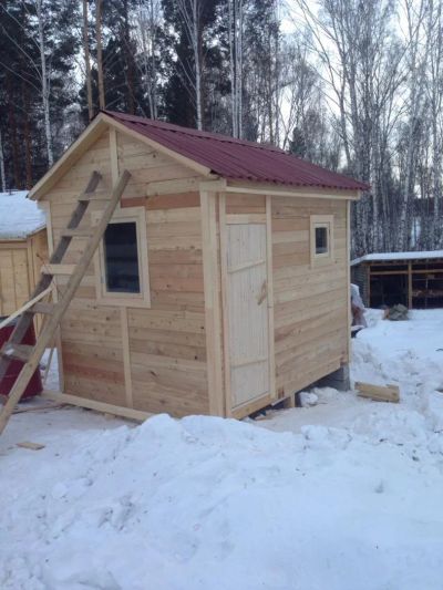 Лот: 8999704. Фото: 1. Домик дачный / Баня 2,4*3м. Срубы, бани, дома