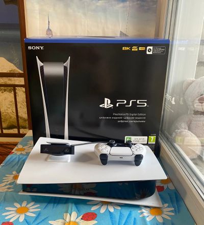 Лот: 21791567. Фото: 1. PlayStation 5 Digital с PlayStation... Игровые приставки, консоли