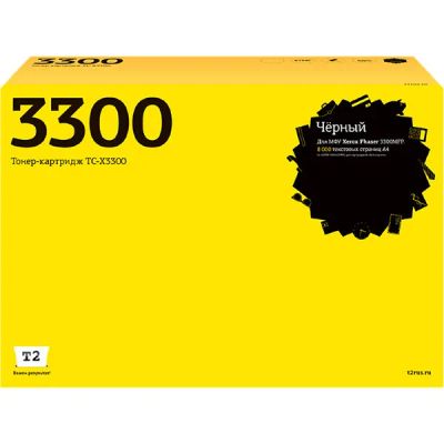 Лот: 24480081. Фото: 1. Тонер-картридж T2 TC-X3300/Xerox... Картриджи, расходные материалы