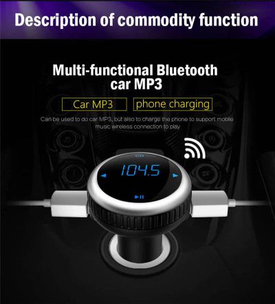 Лот: 10854467. Фото: 1. Fm-трансмиттер Bluetooth. FM-модуляторы, трансмиттеры