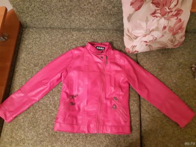 Лот: 14977752. Фото: 1. куртка детская розовая Habo 2XL. Верхняя одежда