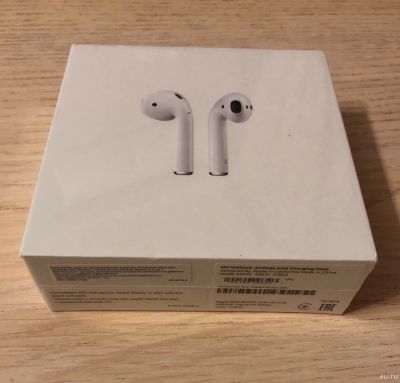 Лот: 14417947. Фото: 1. Новые Apple AirPods 2. MV7N2RU... Красноярск