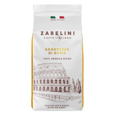 Лот: 25508266. Фото: 1. Кофе в зернах Zabelini Grandezza... Чай, кофе, какао