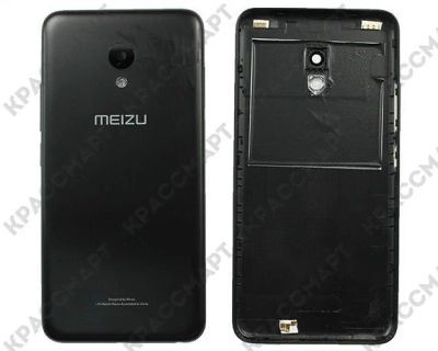 Лот: 11837144. Фото: 1. Задняя крышка Meizu M5 - Чёрная. Корпуса, клавиатуры, кнопки