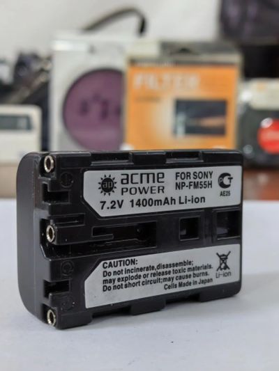 Лот: 8997874. Фото: 1. Аккумулятор ACME POWER NP-FM55Н... Аккумуляторы, зарядные