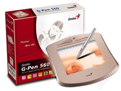 Лот: 491489. Фото: 1. Графический планшет Genius G-Pen... Другое (периферия)