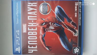 Лот: 13208792. Фото: 1. Диск PS4 Человек-паук. Игры для консолей