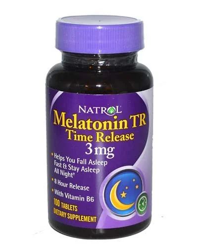 Лот: 9895189. Фото: 1. Melatonin 3 мг. 100 таб. Natro... Спортивное питание, витамины